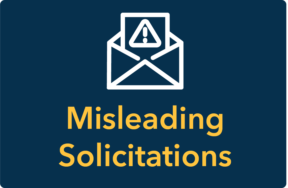 Misleading Solicitations