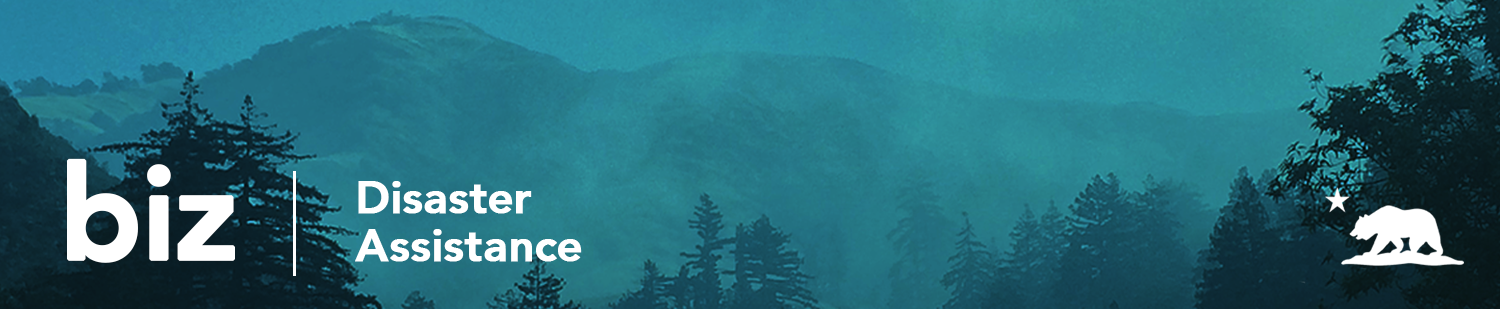 Disaster assistance banner